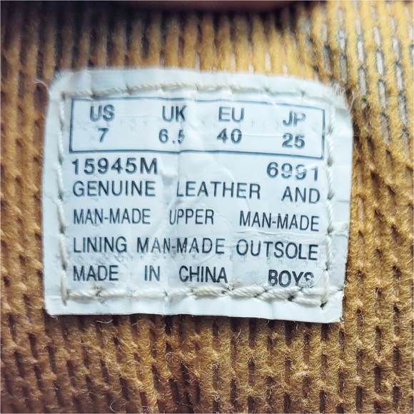 Boy’s Timberland Field Boots Wheat Nubuck - Picture 8 of 12